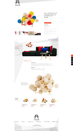 CC家具-国外网站设计图